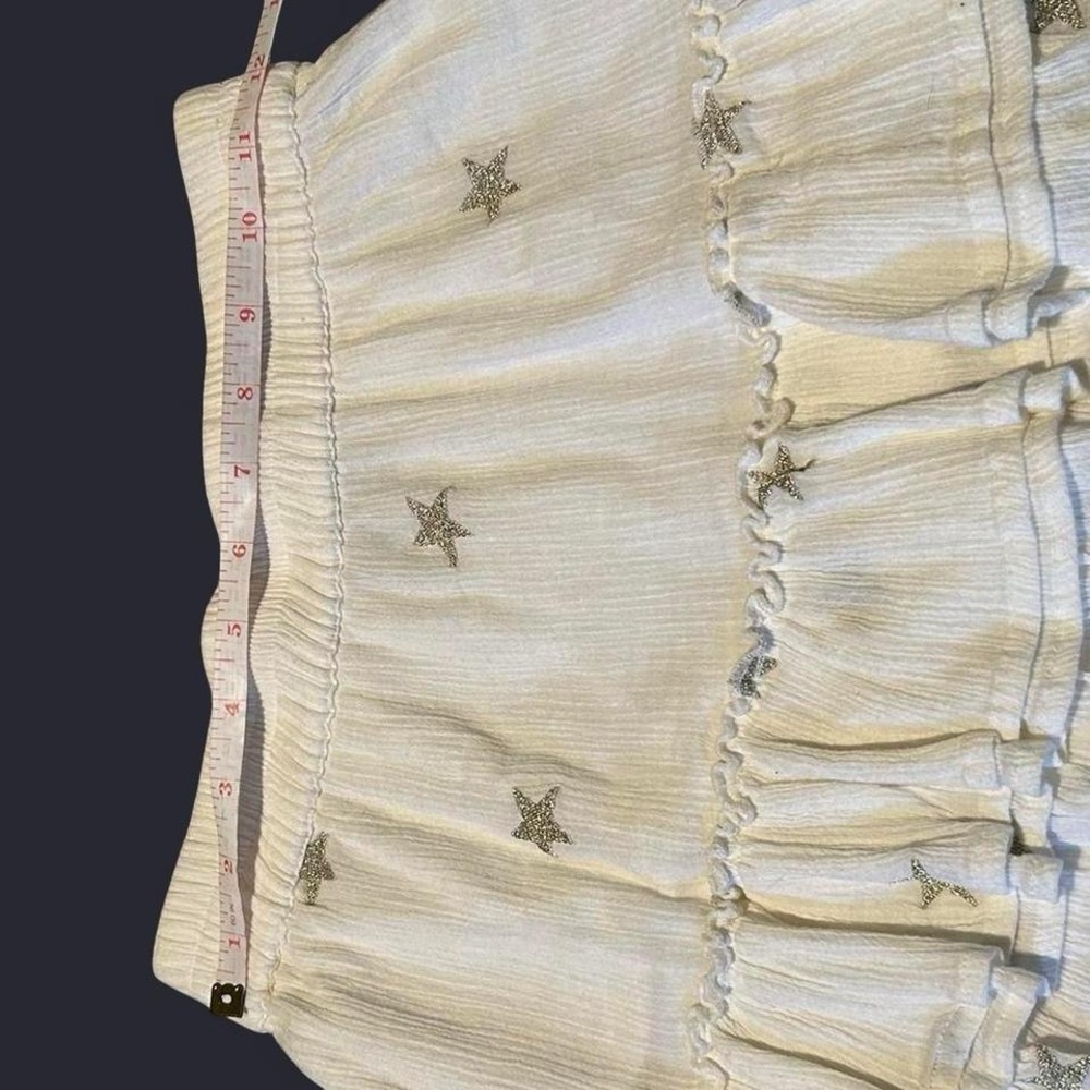 Generation Love Cream Ruffled Mini Skirt - Picture 6 of 8